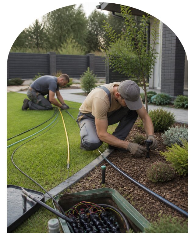 Монтаж системы автополива участка под ключ в Обнинске